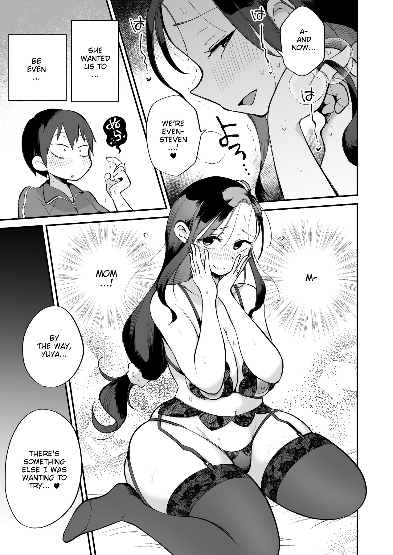 Hentai Manga Comic-Watching Porn with my Pushy Stepmom ~The Love Hotel~-Read-30